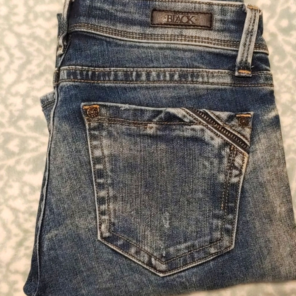 Buckle Black No 53 Skinny Jeans Size 25